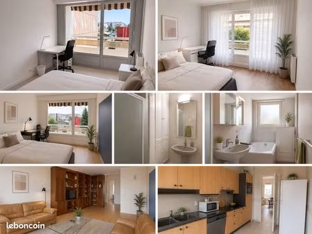 grand appartement familial 113 m² – 5 chambres – 3 balcons – parking – fort potentiel