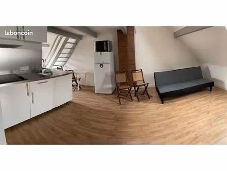 grand t1 bis meublé à louer