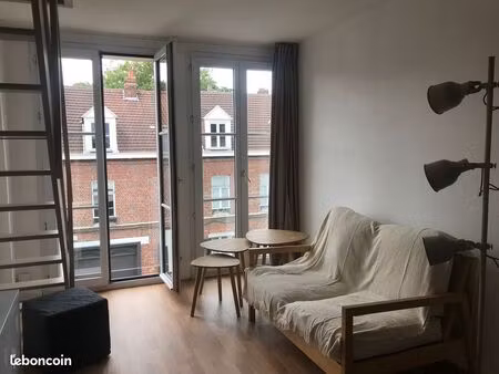 loue mons en baroeul t2 meublé en duplex