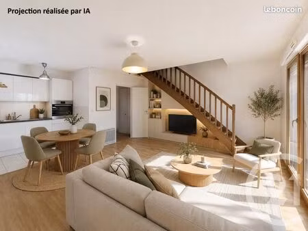 appartement 4 pièces 74 m²