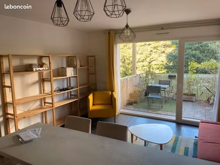 ? t2 meublé 46 m² – balcon sud-ouest + garage – grenoble 830 cc | disponible le 25 juillet