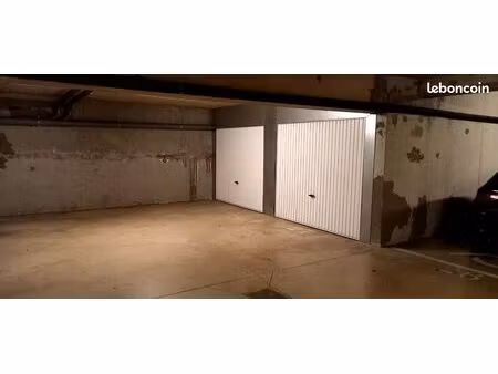 garage en sous sol sécurisé