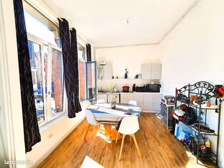 location meublée appartement duplex 38m2 béthune centre ville