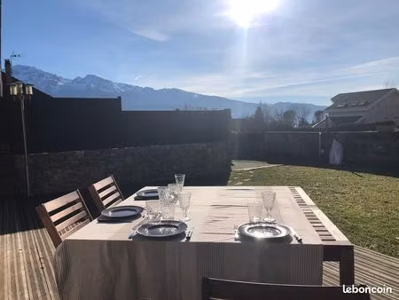 saint-nazaire-les-eymes maison familiale avec vue sur le massif de belledonne