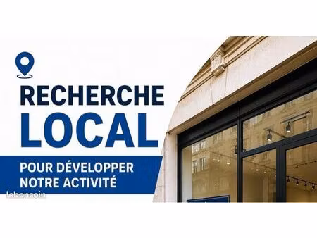recherche local commercial