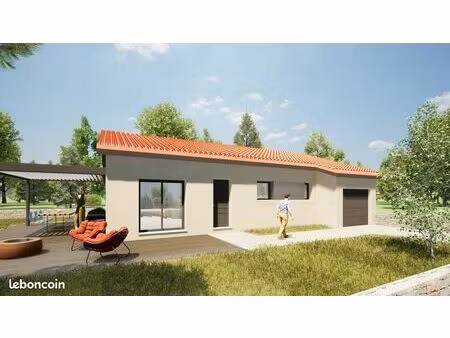 maison 3 chambres et garage avec terrain à andrezieux-boutheon (42)