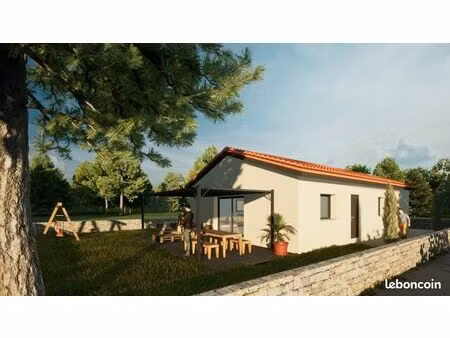maison 91 m² avec terrain à cuzieu (42)