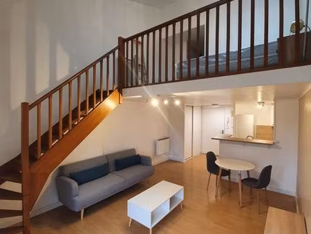 duplex 45m² + parking (proche gare)