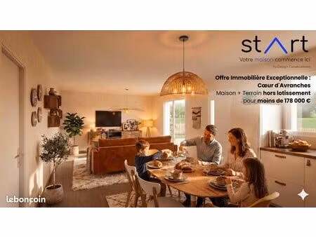 maison 60 m² avranches