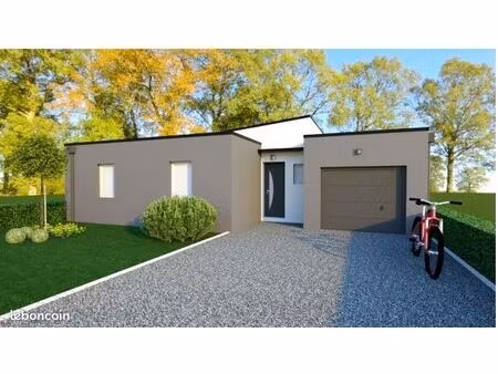 projet de construction d'une maison 86 m² avec terrain à pontivy (56)