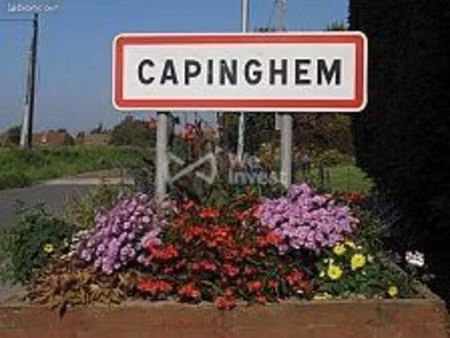 terrain 651 m² capinghem