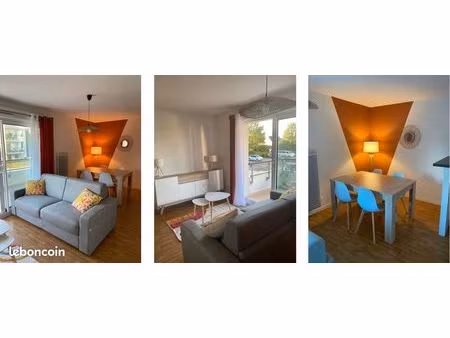 location t2 meublé vannes