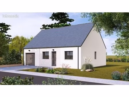 maison 70 m² avec terrain à mauves-sur-loire (44)