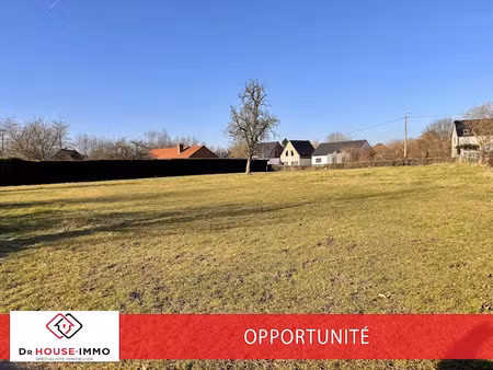 vente terrain 2752 m² à la longueville (59570)  74 000 €