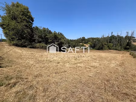 vente terrain à batir 4000 m² à branne (33420)  74 000 €