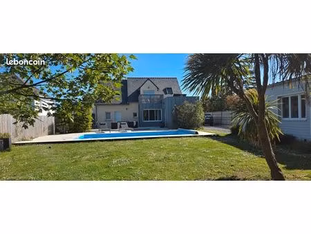 la baule-escoublac – maison familiale de 150 m² avec piscine