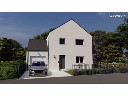 projet de construction d'une maison 90 m² avec terrain à treillieres (44)