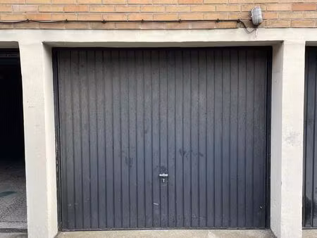 garage box fermé