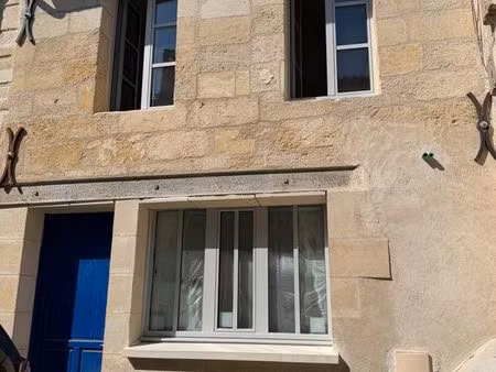 maison en pierres girondines style loft avec jardin 30 m2