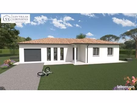 projet de construction d'une maison 101.16 m² avec terrain à saint-jean-d'illac (33)