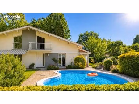 cestas toctoucau – maison familiale 160 m² – 5 chambres – piscine – terrain arboré de 1 80