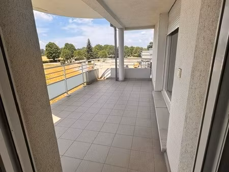 gambsheim grand f3 79m2 terrasse  garage parking cave