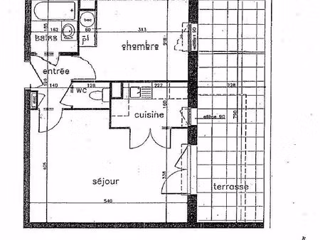 appartement 2 pièces 41 m²