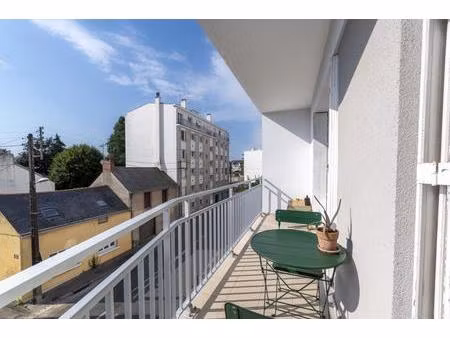 nantes - saint-donatien t3 avec terrasse  cave et parking