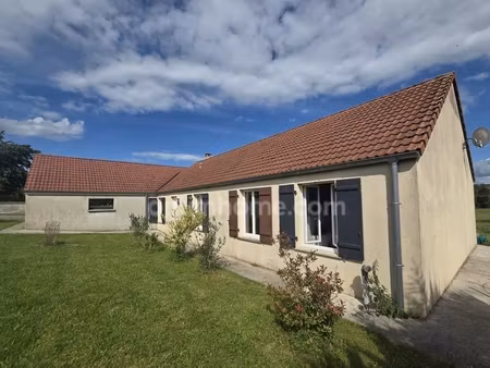 maison de plain-pied à vendre en exclusivité 3 chambres + suite parentale  garage et jardi