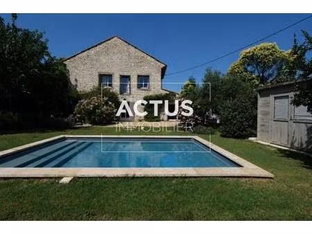 authentique mas de village avec piscine et jardin paysagé a
