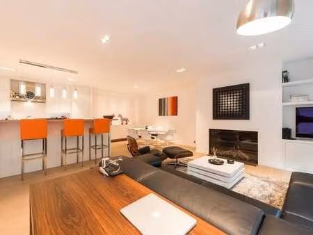 uccle/cambre - bel appartement 3 chambres luxueusement meubl