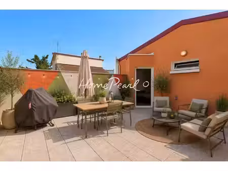 maisons-alfort - 3 pieces 81m2 avec terrasse de 44 m² sans vis à vis