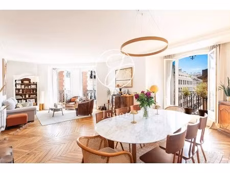 paris 16e - la muette - appartement à vendre - 5 pièces - 123 55m² carrez - 3 chambres