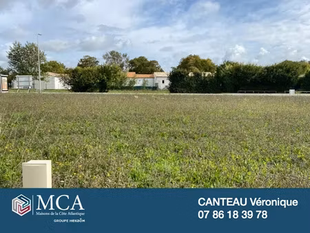 vente terrain 339 m² à mornac-sur-seudre (17113)  87 000 €