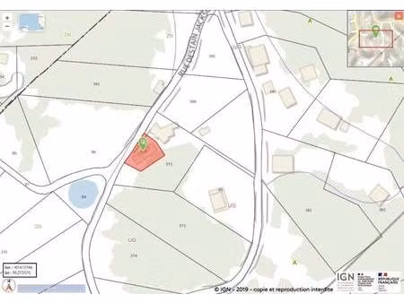 terrain constructible viabilisé à vendre