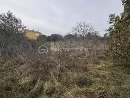 vente terrain 2252 m² à saint-montan (07220)  294 000 €