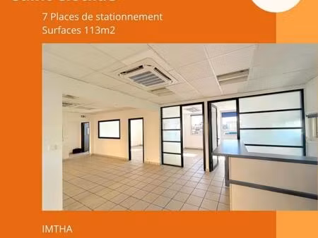a acheter - bureaux avec 7 stationnements