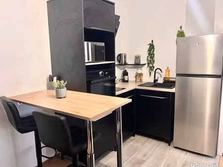 studio meublé équipé centre ville