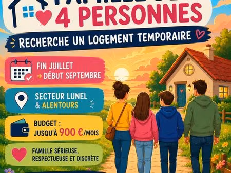 recherche location temporaire