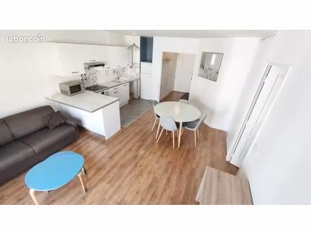 location apparement t2 avec place de parking - clichy