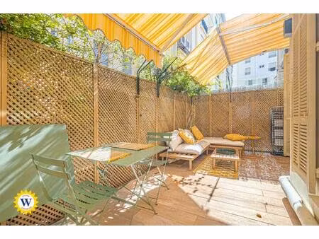 appartement - carré d'or - terrasse