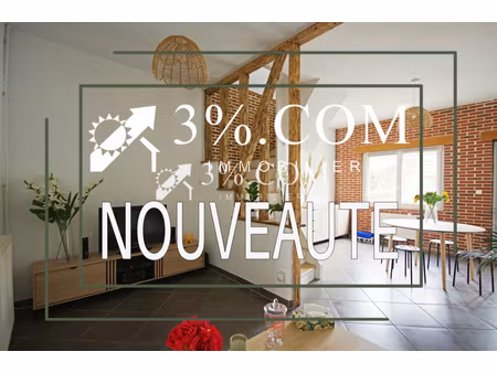 maison de 63 m²  3 pièces.