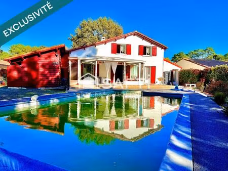 basco-landaise 140 m²  lisière forêt  portes océan