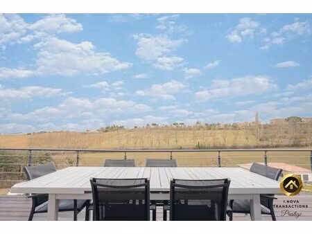 nailloux- location villa contemporaine 4 chambres-