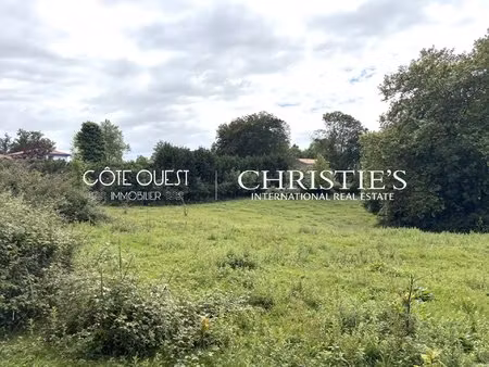 à vendre arbonne - terrain constructible de 3380 m²
