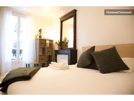 location meublée appartement 3 pièces 59 m² à paris 19ème (75019)  1 470 €