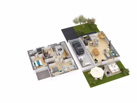 location maison 5 pièces 105 m² à malleville-les-grès (76450)  750 €
