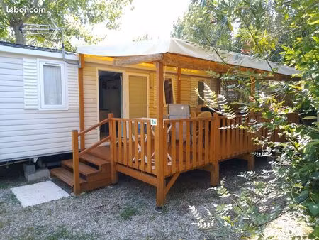 mobil home climatisé agde la tamarissiere