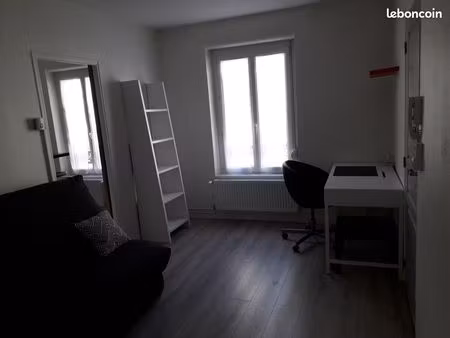 location studio meublé 25 m² nancy