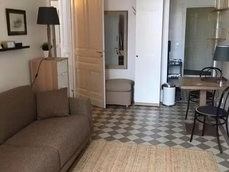 studio meublé 100m grande plage
